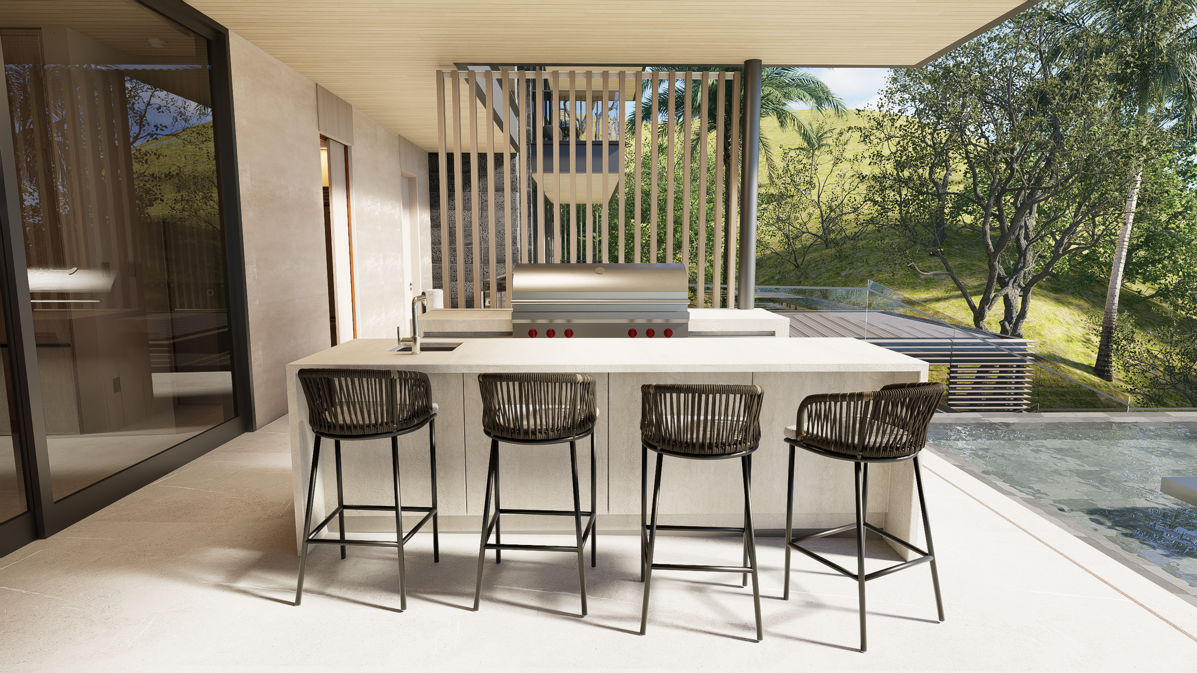 Lookout Villa — residential architecture, Guanacaste, Costa Rica